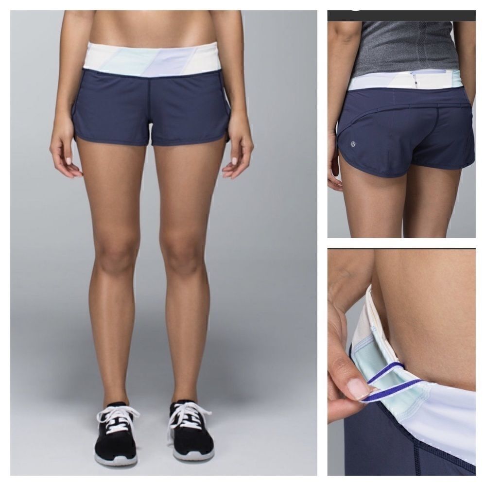 Lululemon Run: Speed Short *4-way Stretch
Cadet Blue